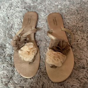 Vera Wang dress sandals